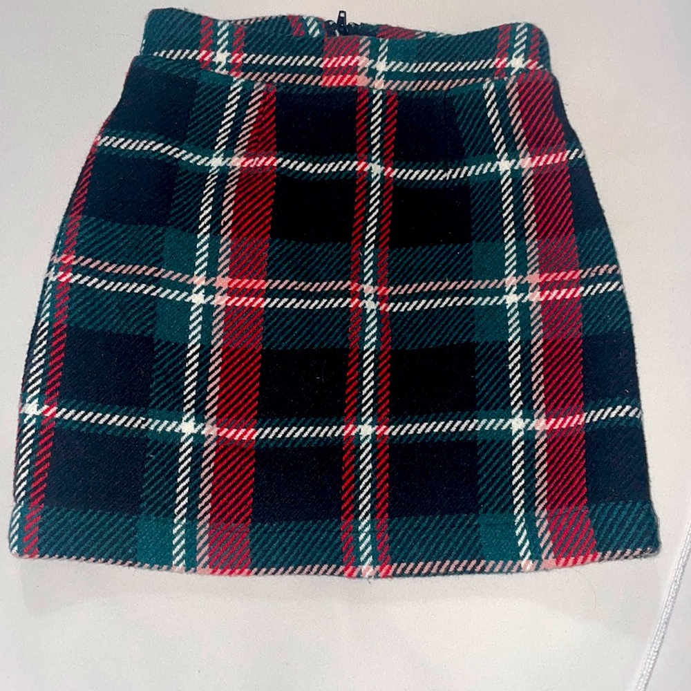 Plaid skirt
